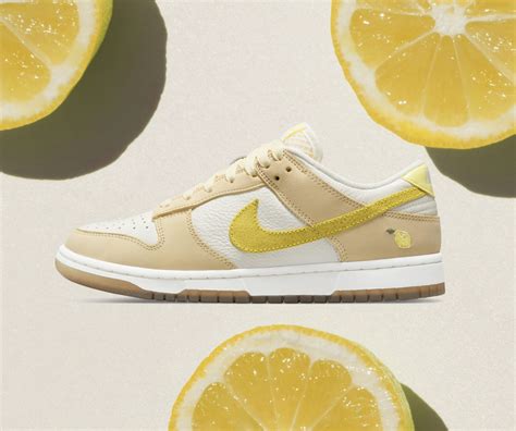 lemon dunks nike